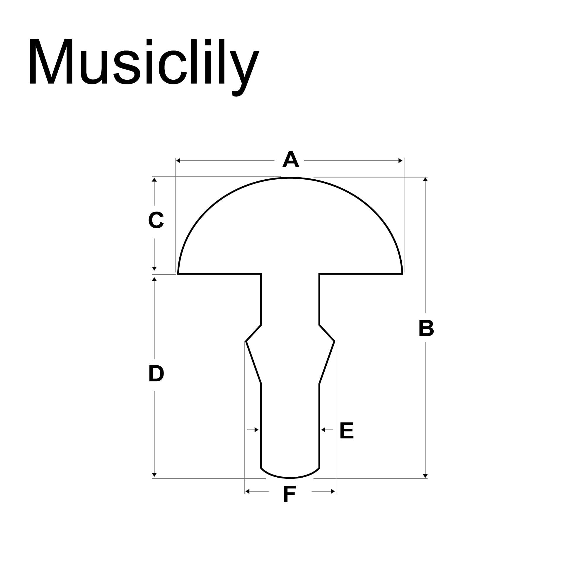 Musiclily Pro 2.9mm Stainless Steel Guitar Fret Wires Jumbo Gauge Fretwire 24 Frets for Bass or Ibanez/ESP/Jackson